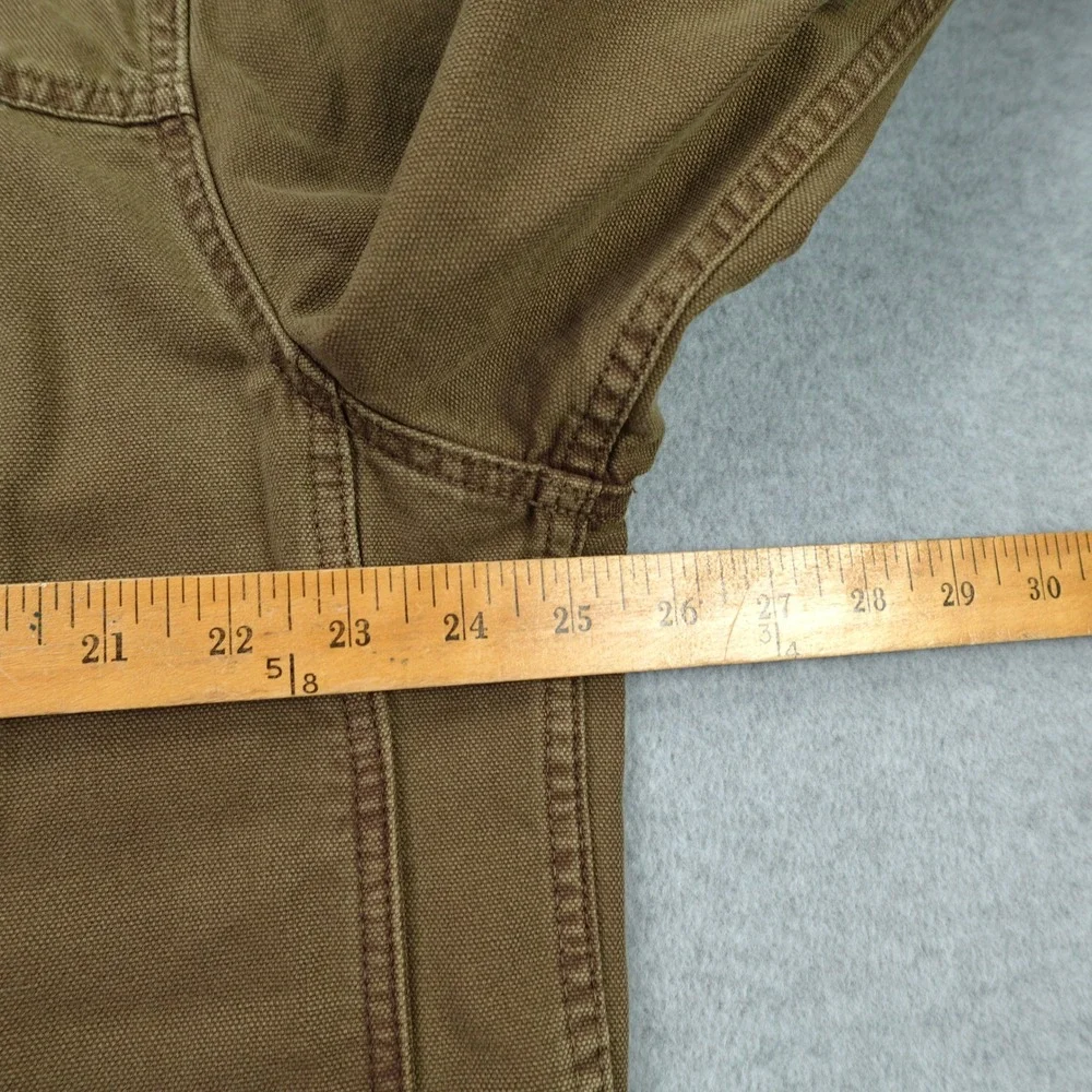 Banana Republic Jacket Mens XL Olive Brown Heritage‎ Canvas Trucker Workwear